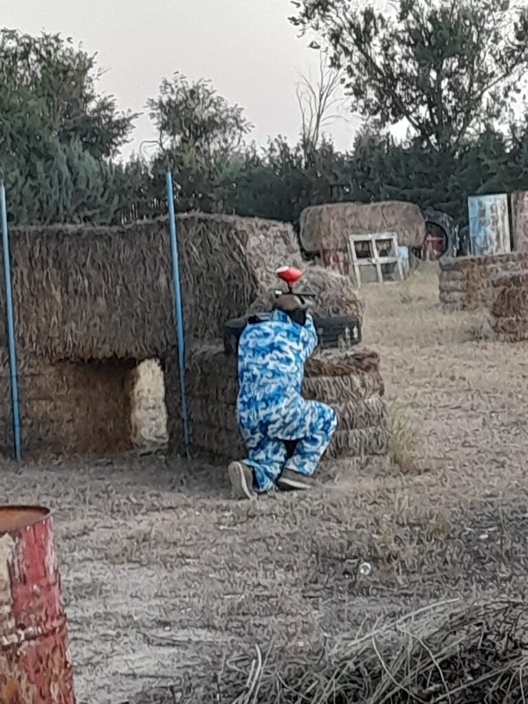 Hay límite de tiempo en las partidas de paintball