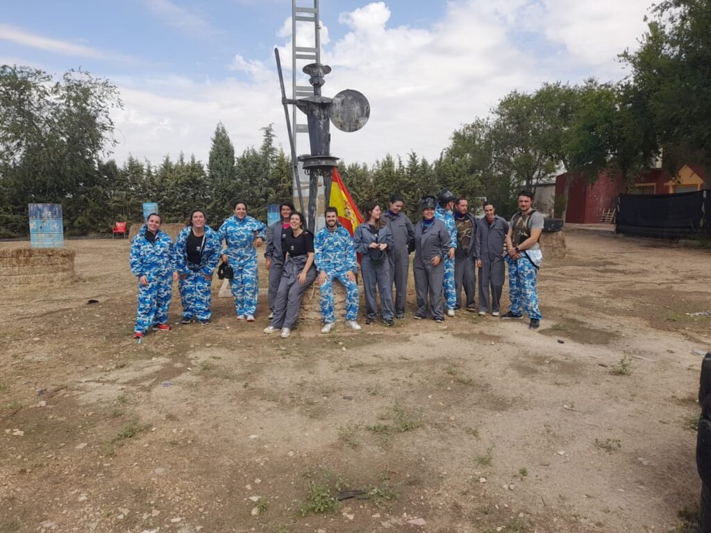 jugar al paintball en Las Lagunas de Ruidera