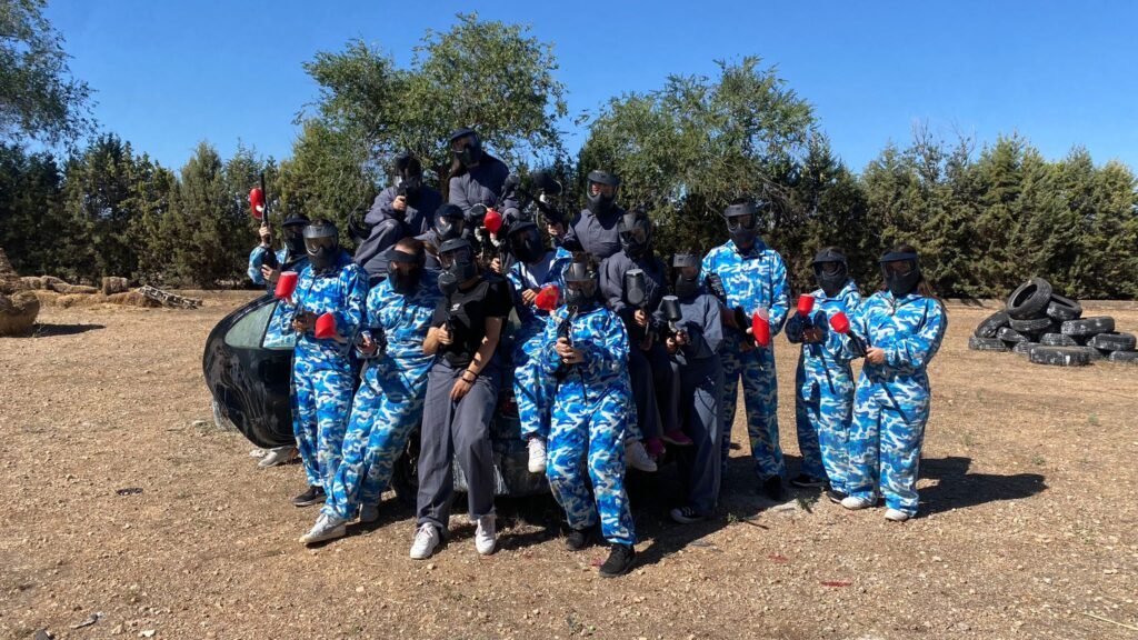 jugar al paintball en Ruidera